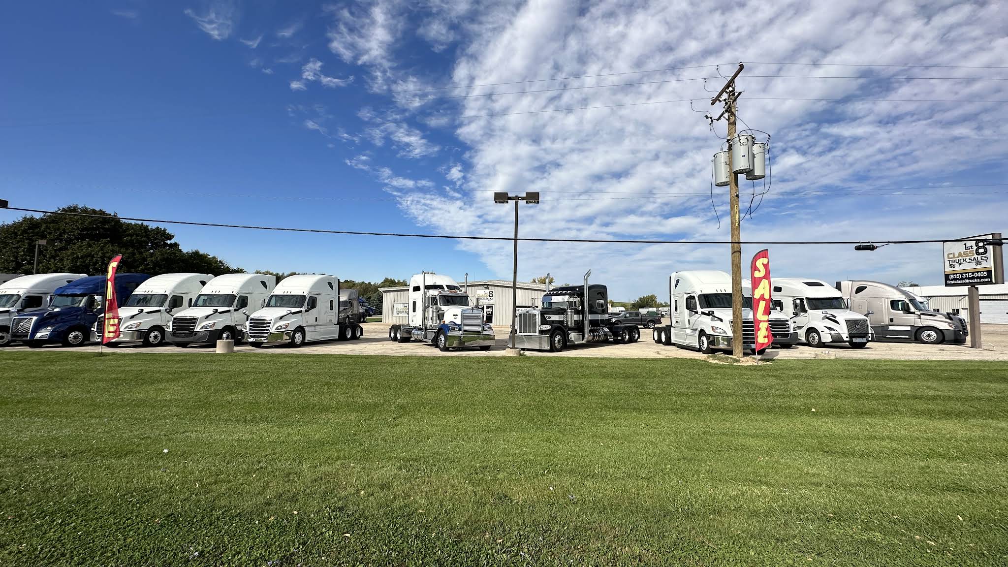 First Class 8 Truck sales